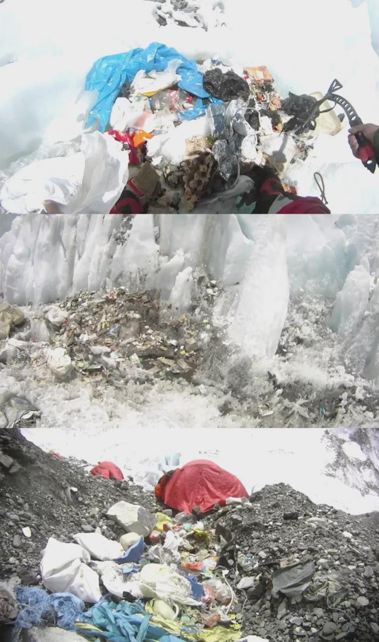 珠峰上的屎,都去哪了?