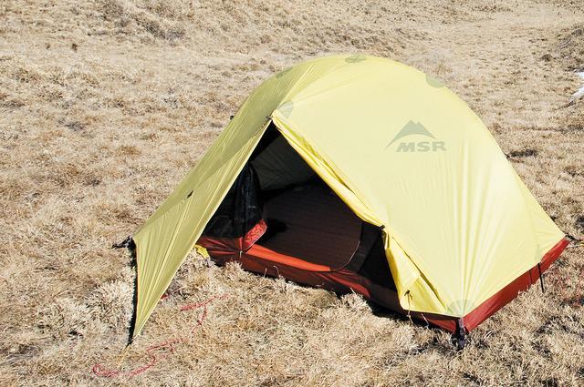 MSR Carbon Reflex 2輕量化二人帳的實際使用