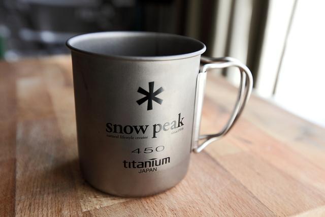 Snow Peak雪峰鈦金屬水杯，老驢都愛的戶外裝備